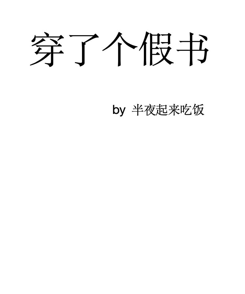 穿了个假书